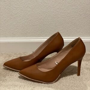 Cognac Brown Pumps